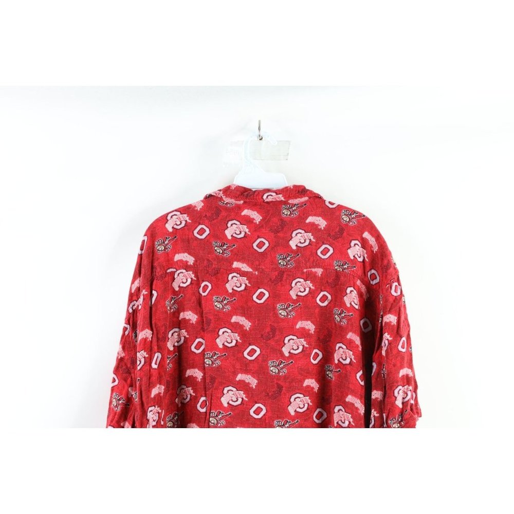 Vintage Mens Xl Faded All Over Print Ohio State U… - image 7